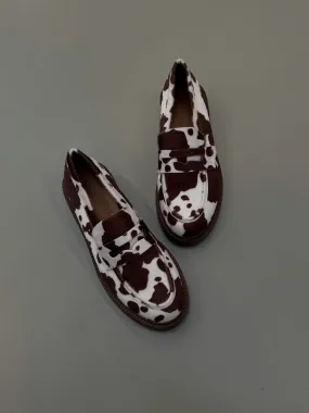 Andrea loafers i koskinds-look