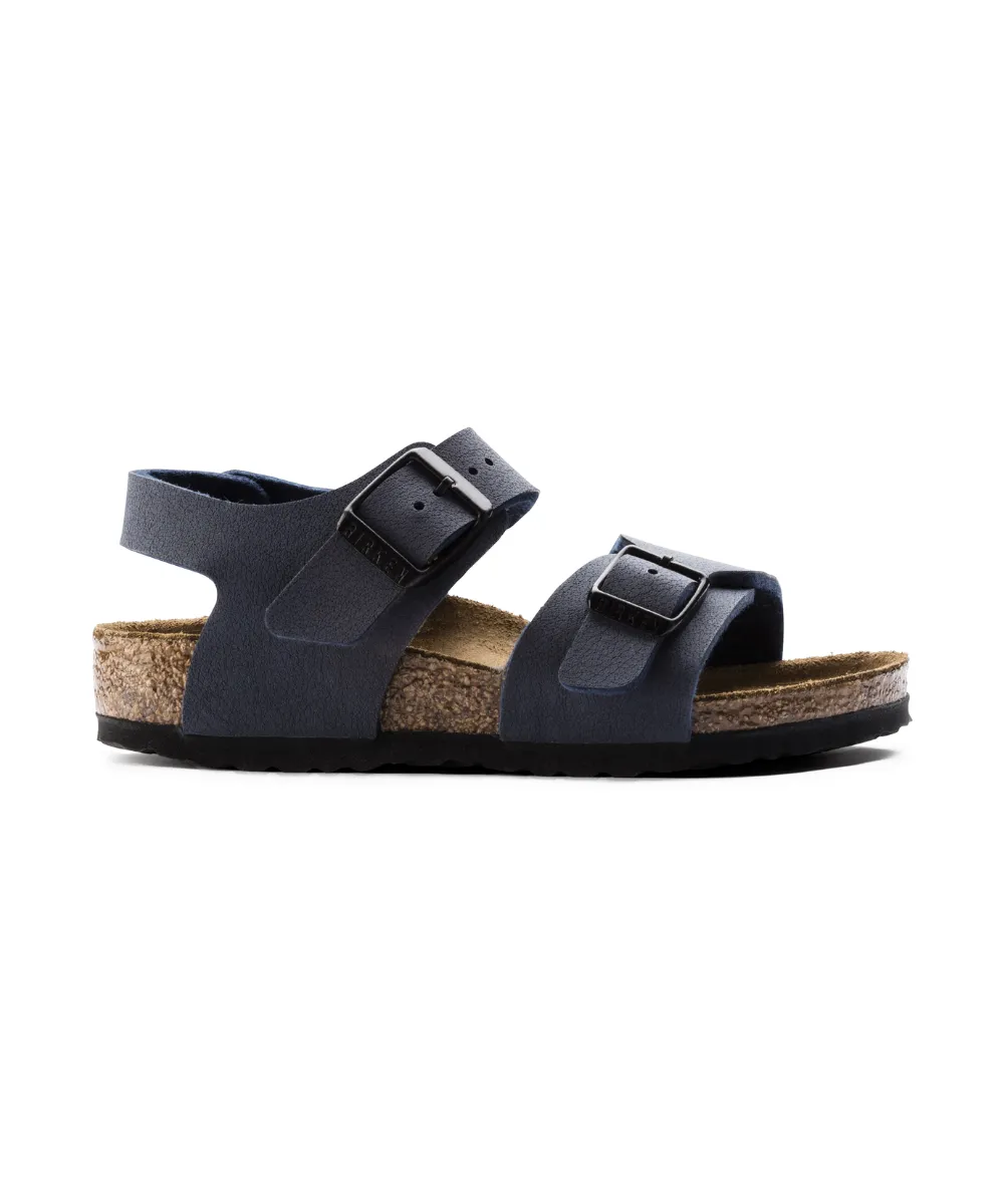 BIRKENSTOCK NEW YORK KIDS NARROW FIT IN NAVY