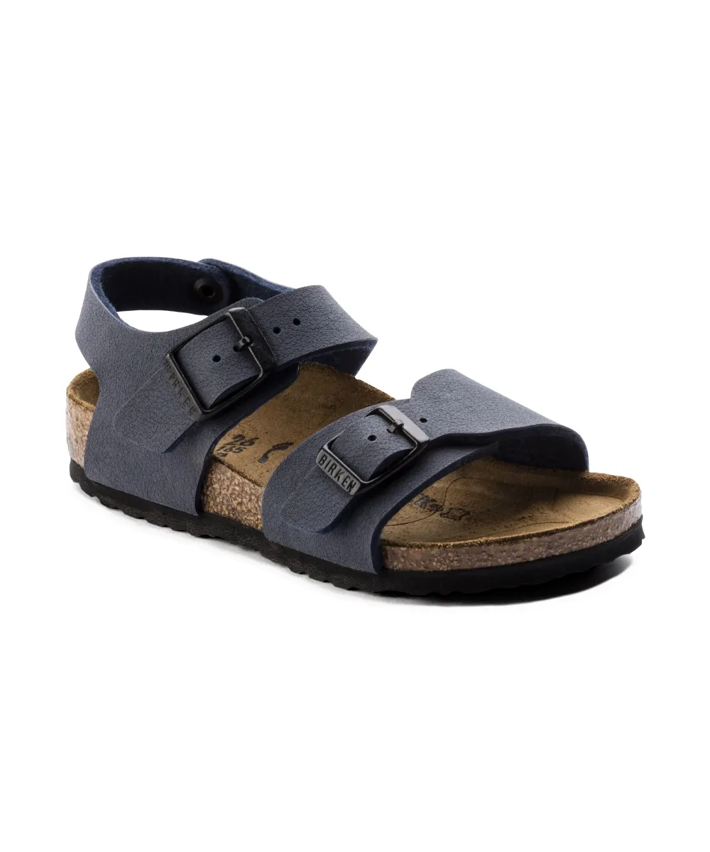 BIRKENSTOCK NEW YORK KIDS NARROW FIT IN NAVY