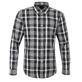 BOSS Rickerty Shirt in Black Check