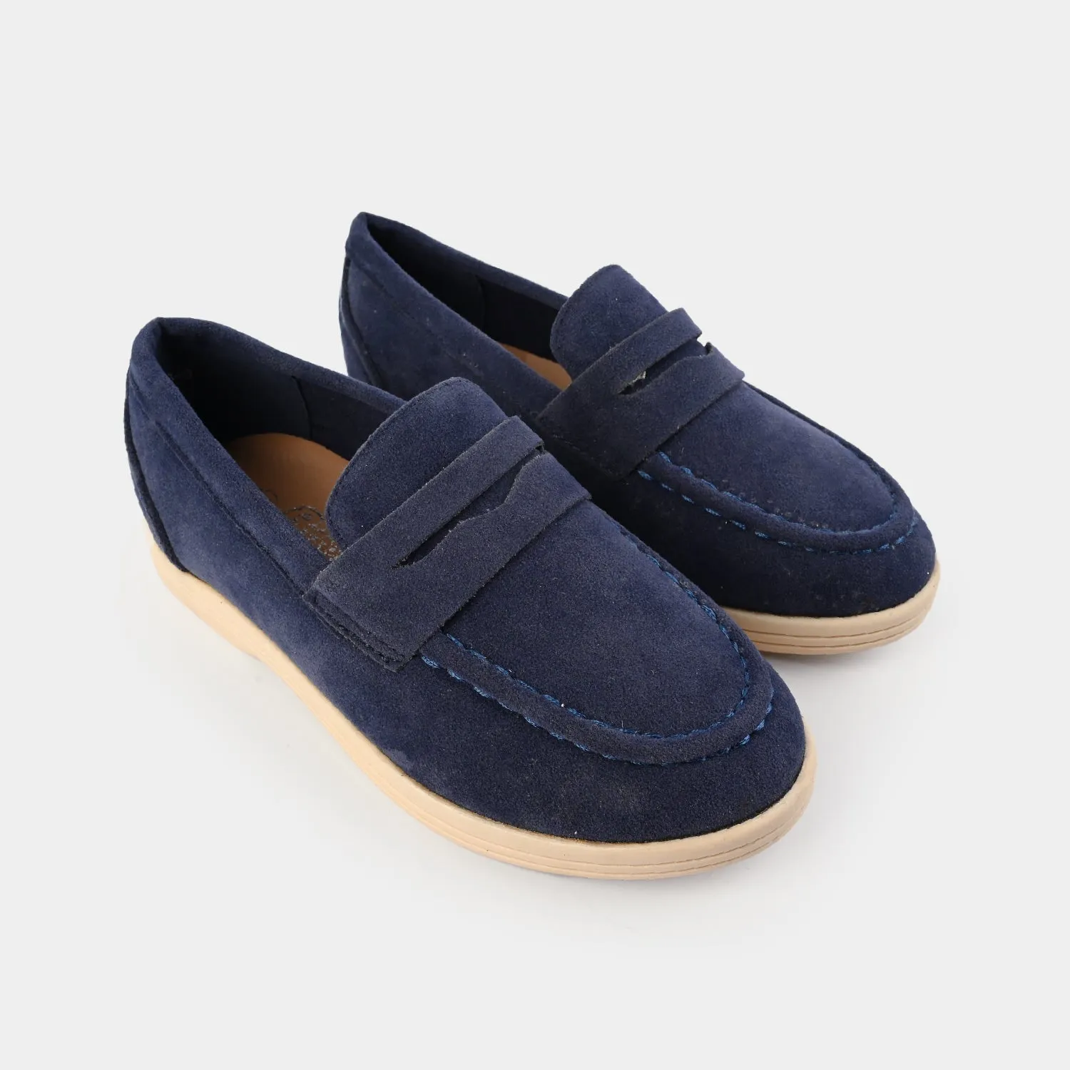 Boys Loafer 703-8-NAVY