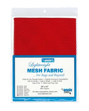 BY ANNIE - MESH FABRIC - LIGHTWEIGHT - Atom Red