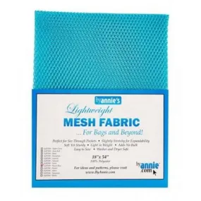 ByAnnie - Lightweight Mesh Fabric - Parrot Blue