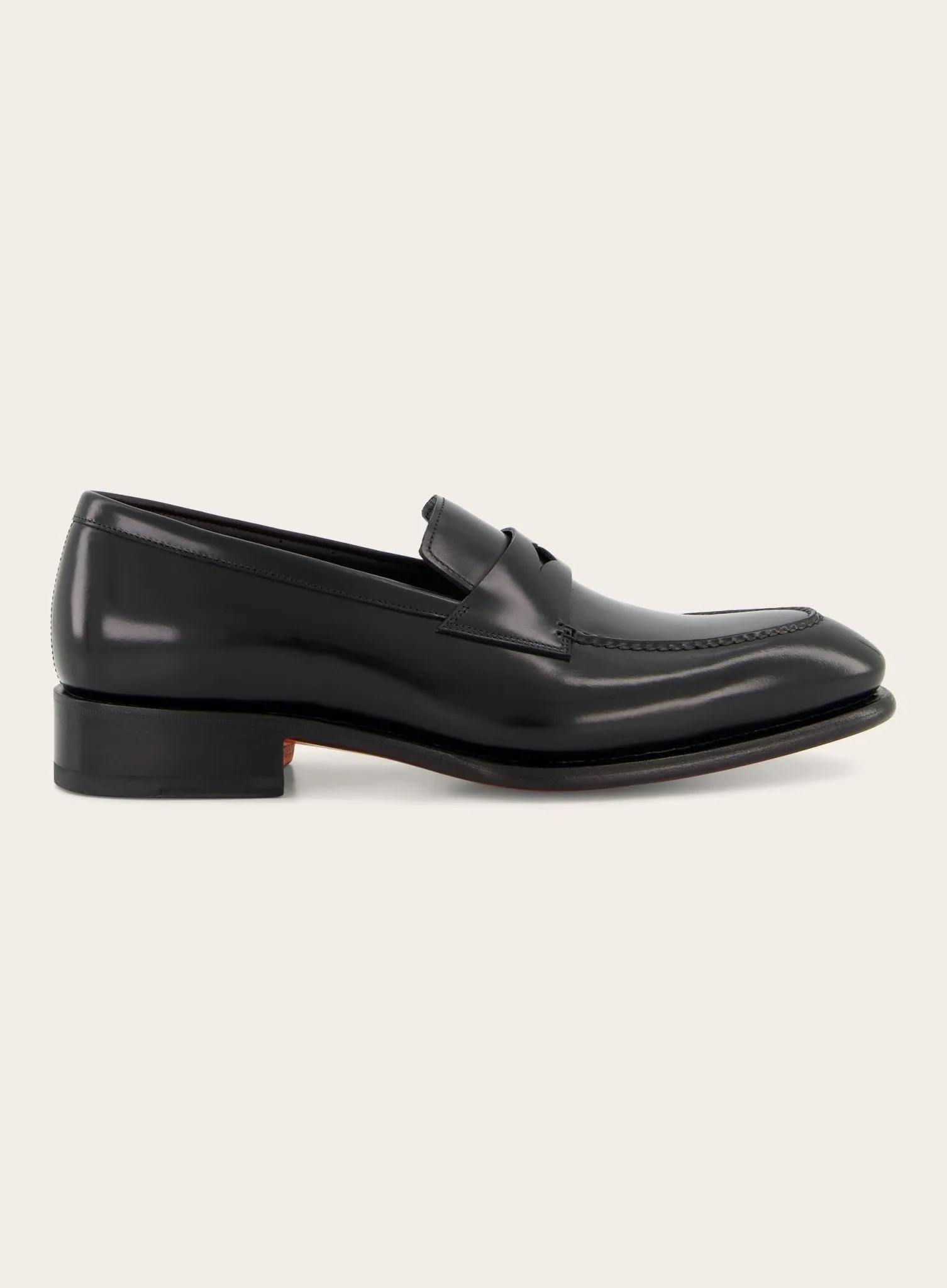 Carter penny loafers van leer