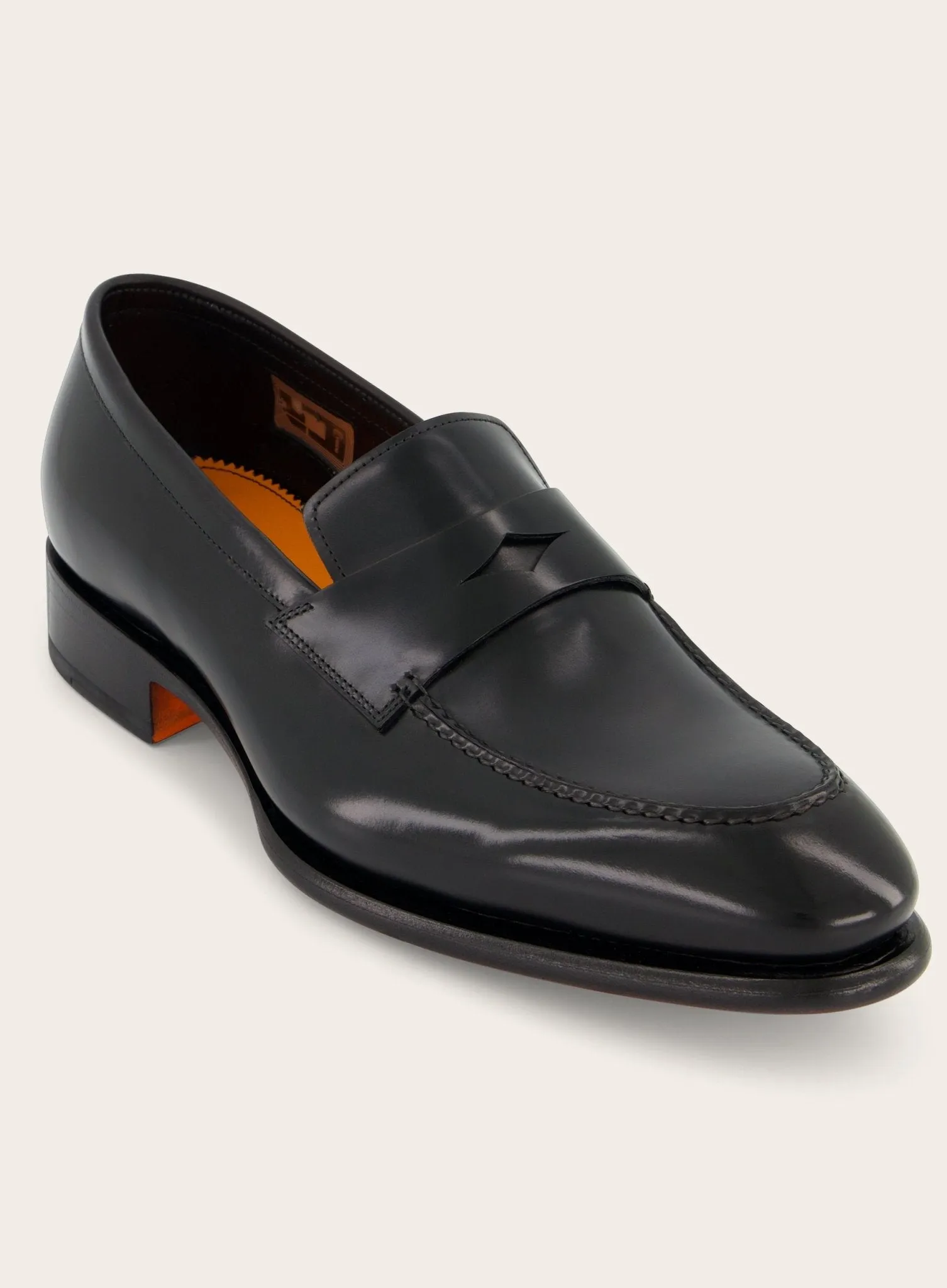 Carter penny loafers van leer