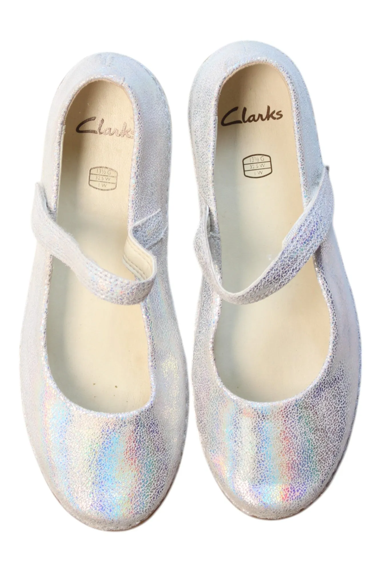 Clarks Sparkly Flats EU33