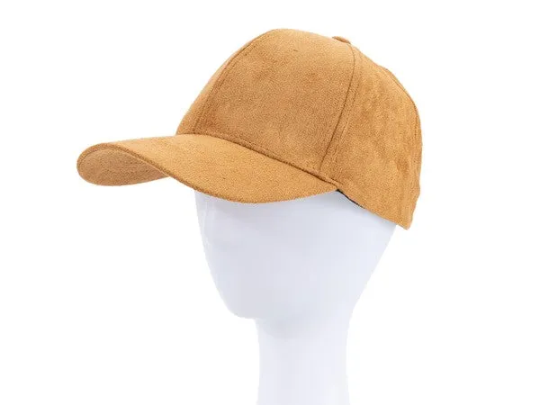 CLASSIC SUEDE FELT BASEBALL FASHION CAP