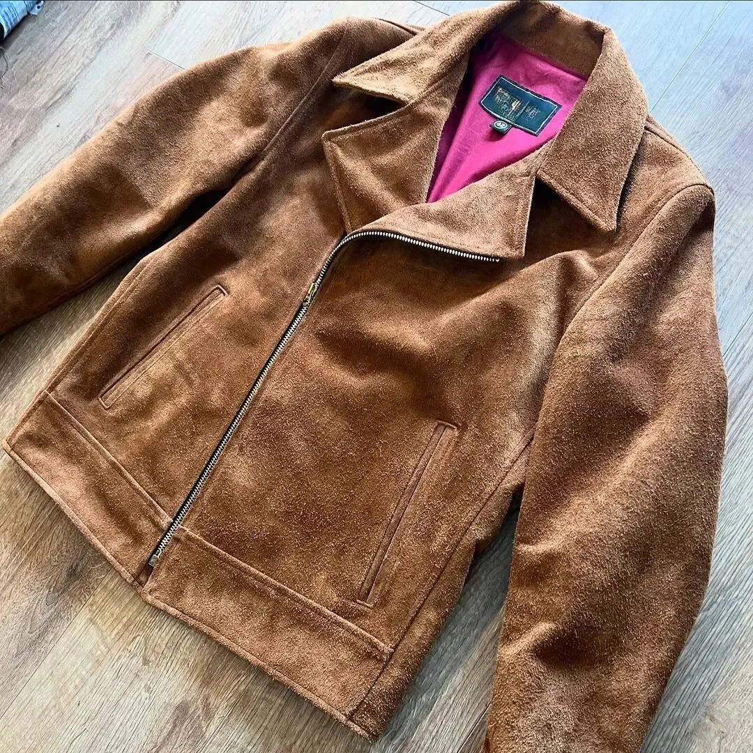 Classic Suede leather jacket