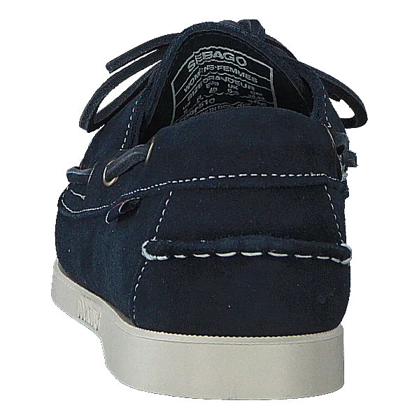 Docksides Portland Suede W Navy