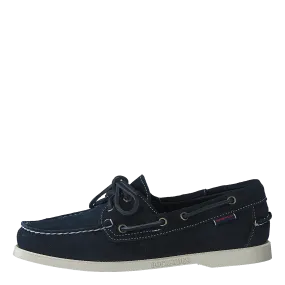 Docksides Portland Suede W Navy