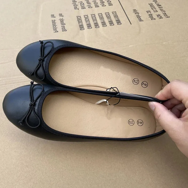 Elegant Bowknot Ballerina Flat shoes