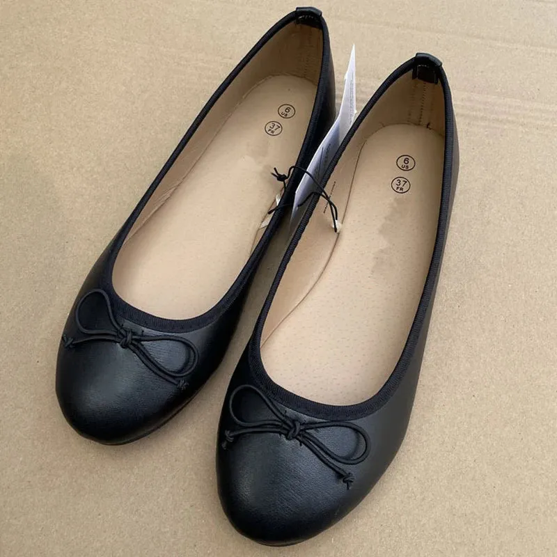 Elegant Bowknot Ballerina Flat shoes