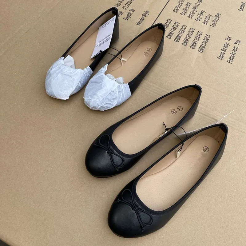 Elegant Bowknot Ballerina Flat shoes