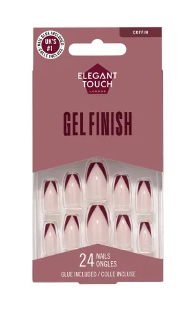 Elegant Touch Gel Finish Tips Heated