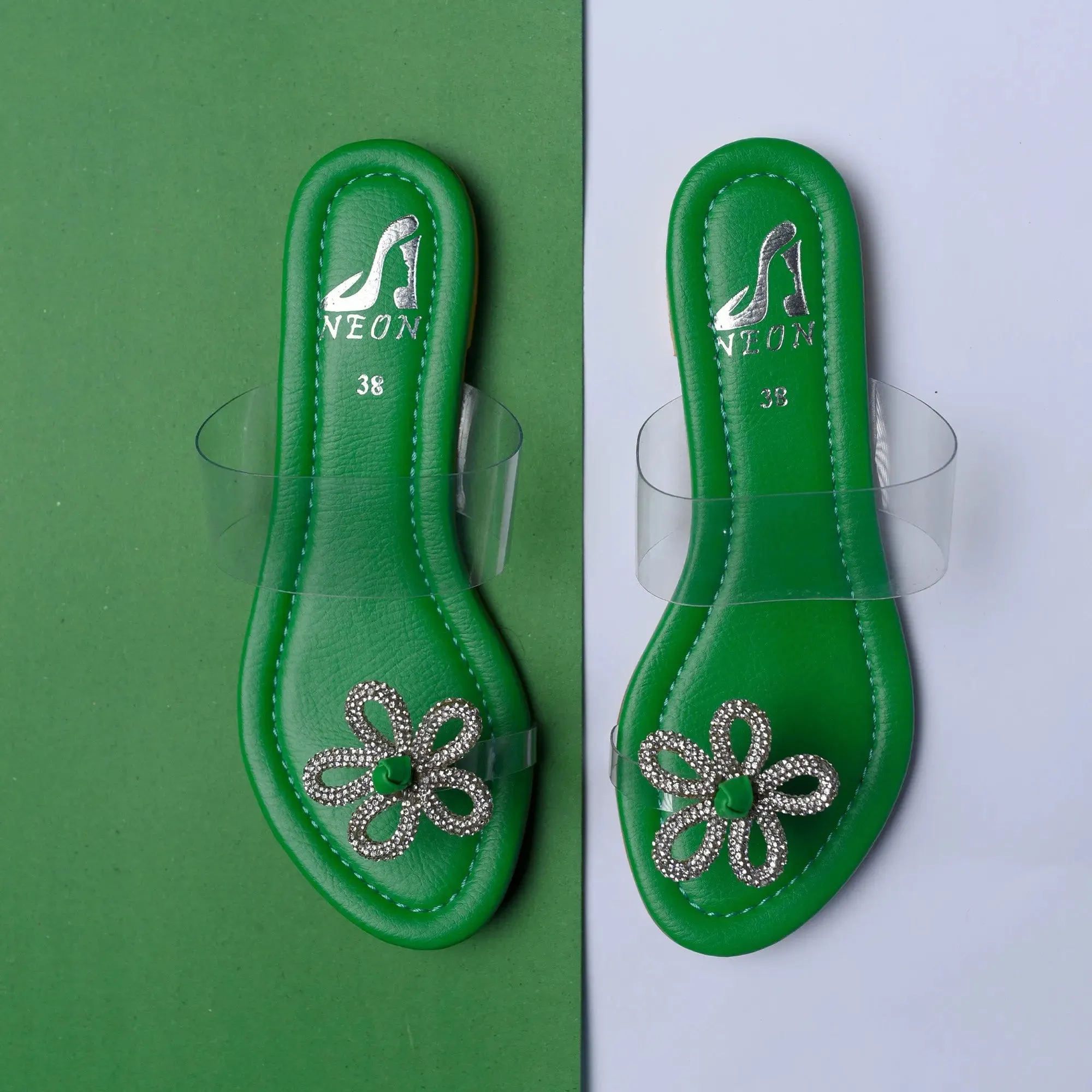 Fit Bit Slipper Green