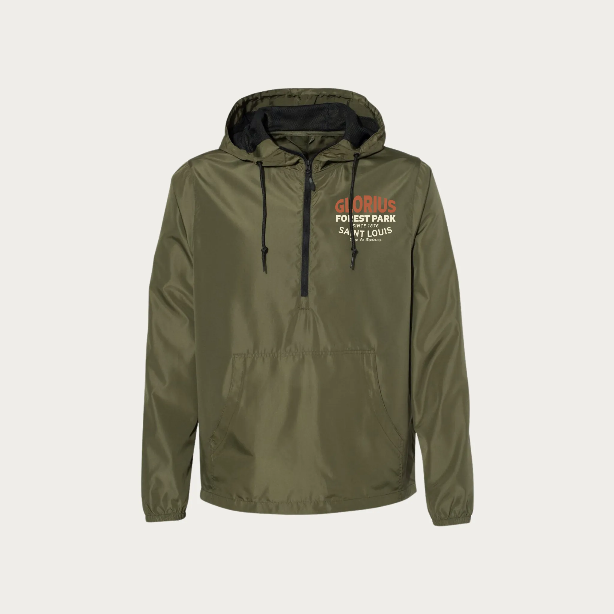 Forest Park Lightweight Quarter-Zip Windbreaker