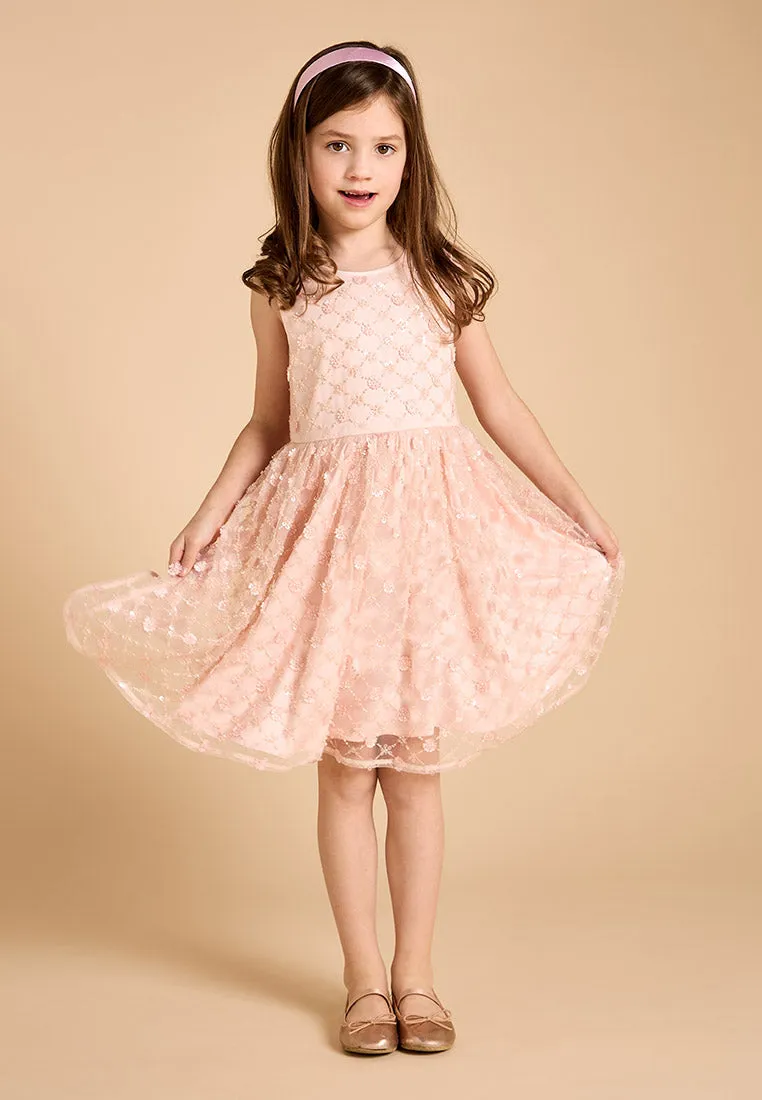 GWD Lilibetta Embellished Dress Peach