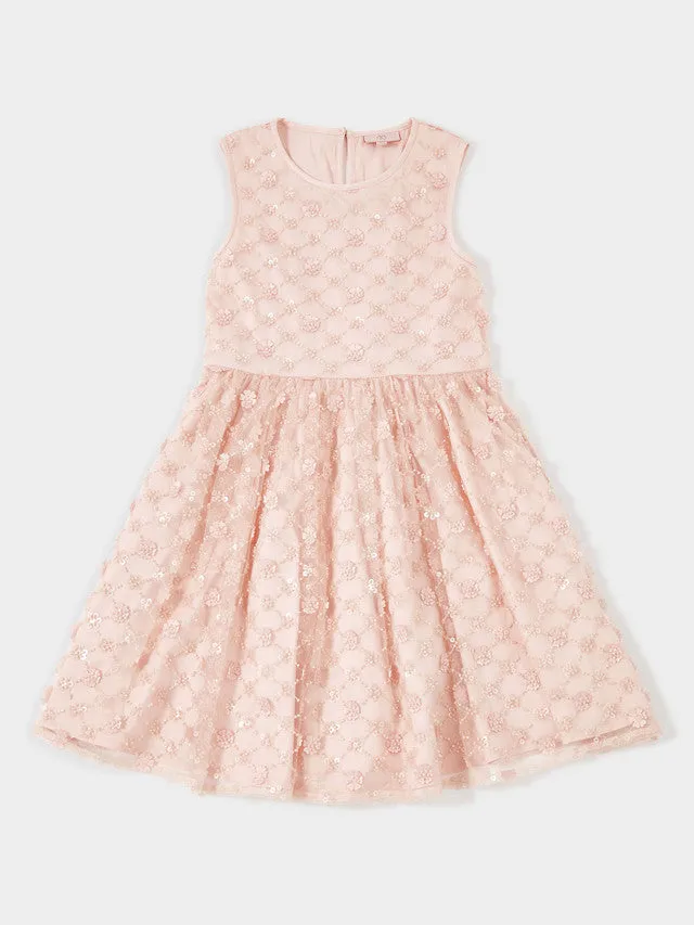 GWD Lilibetta Embellished Dress Peach