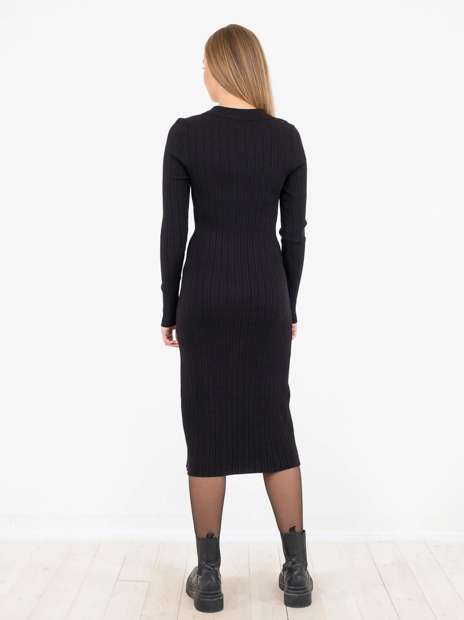 Harlow Knit Dress - Black