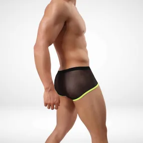 JJSOX Mesh See-Through Boxer Briefs