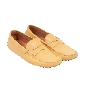 Leather Loafer (Yellow)