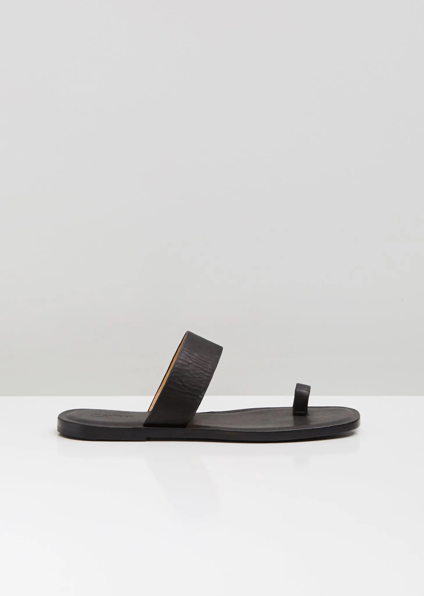 Leather Toe Ring Sandals