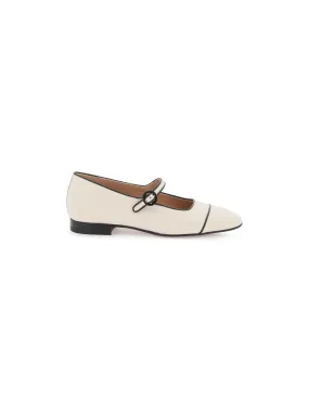 Mary Jane Leather Flats