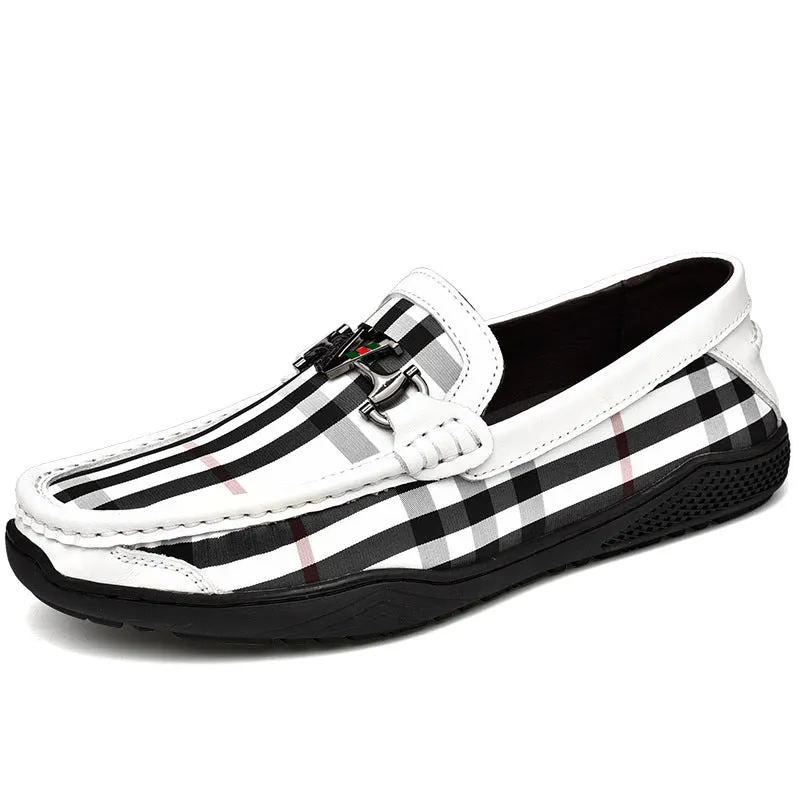 Men's Loafers Fashion Leather Shoes Men's Casual