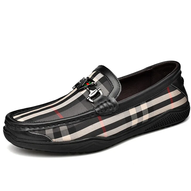 Men's Loafers Fashion Leather Shoes Men's Casual