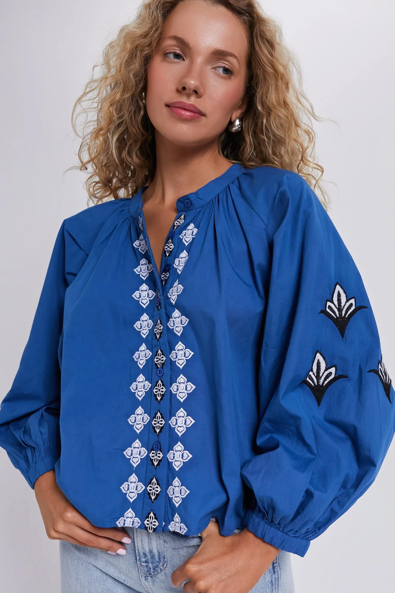 Midway Blue Minka Shirt