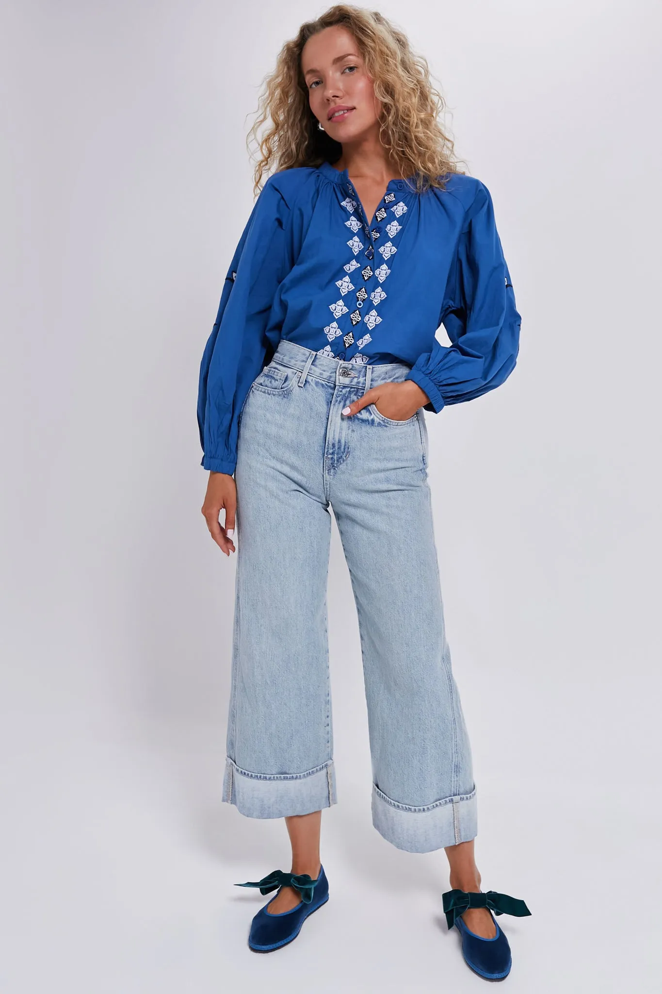 Midway Blue Minka Shirt