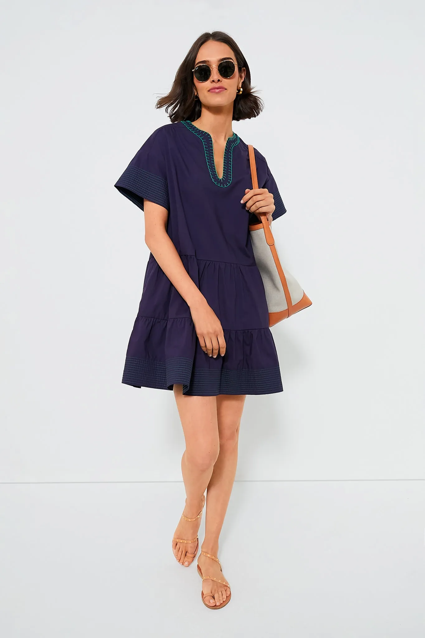 Navy Kinsley Dress