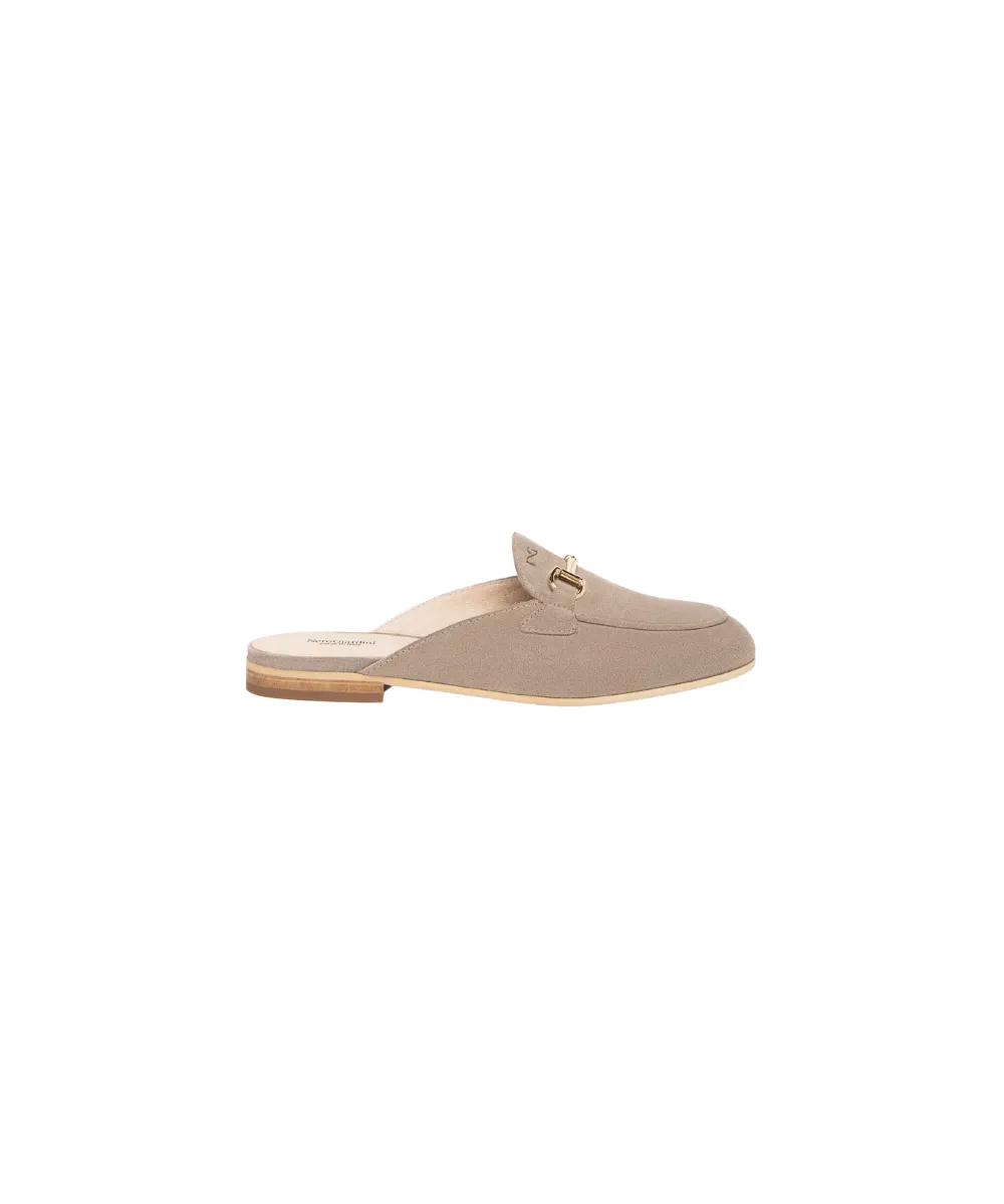 NERO GIARDINI WOMEN SUEDE MULES