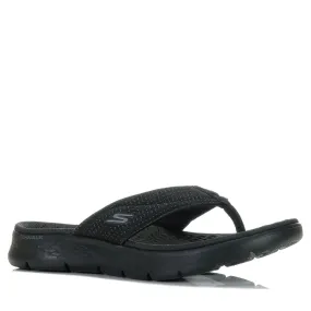 Skechers Go Walk Flex Sandal - Impress 141445 Black/Black