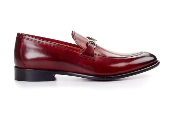 The Caine Bit Loafer - Oxblood