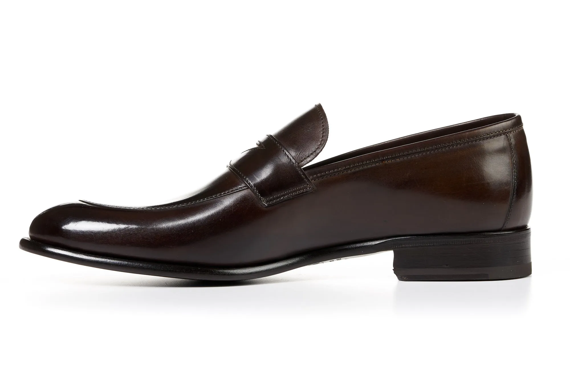 The Stewart Penny Loafer - Chocolate