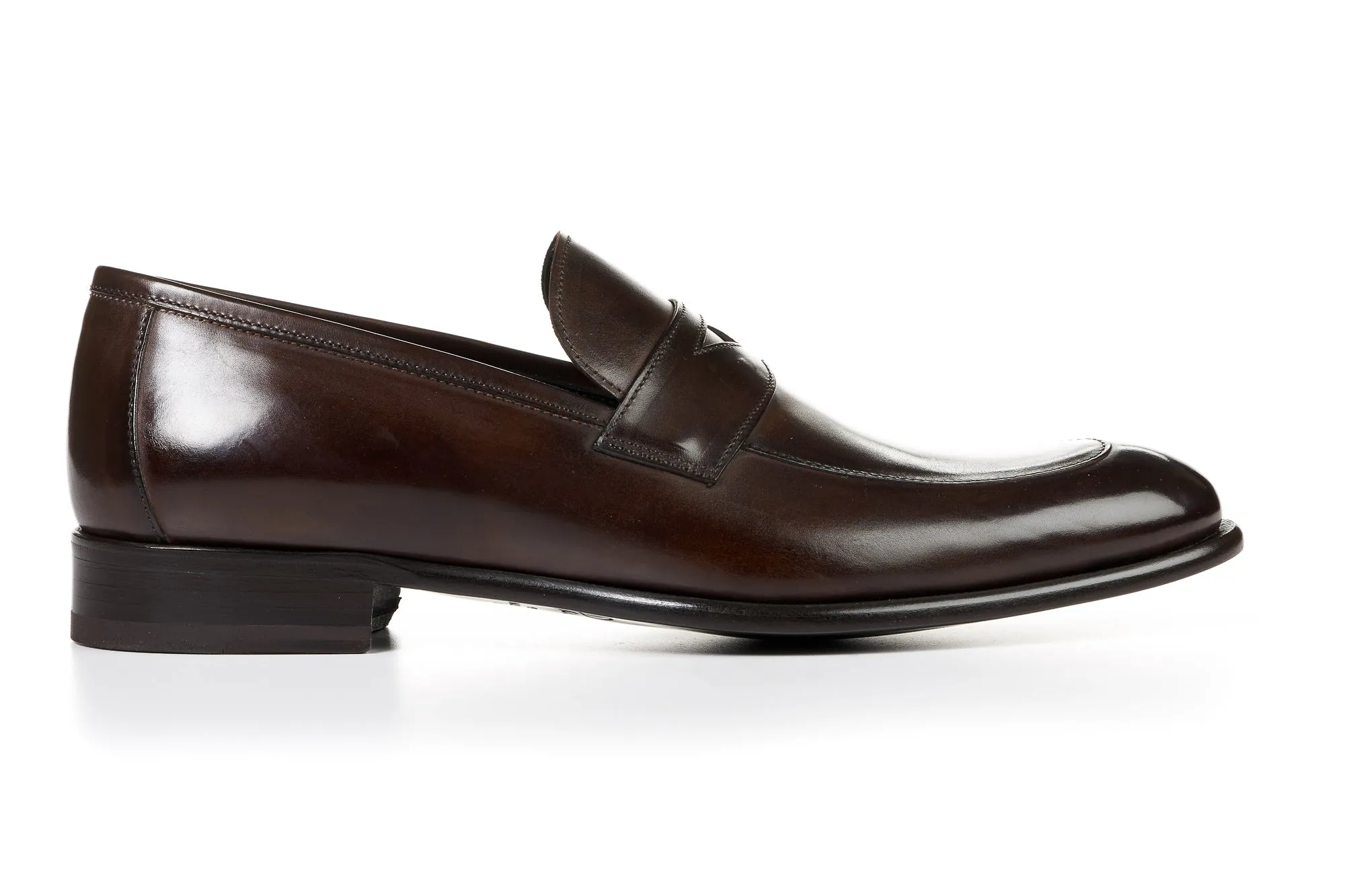 The Stewart Penny Loafer - Chocolate