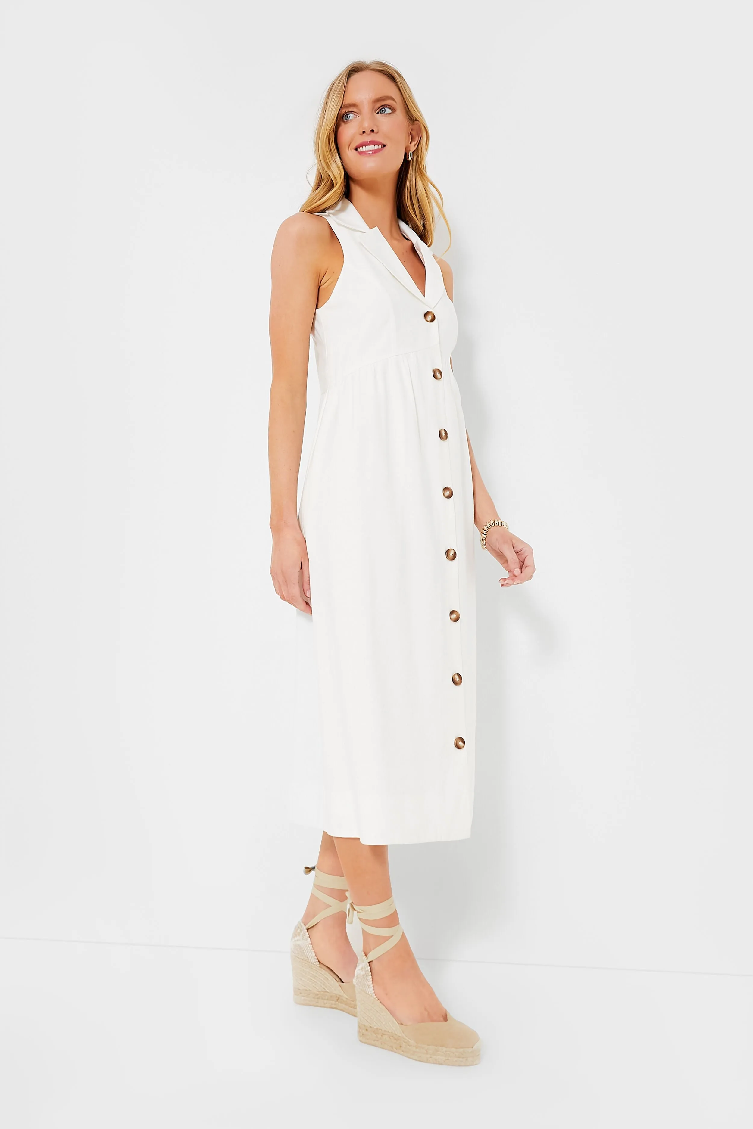 White Jules Dress